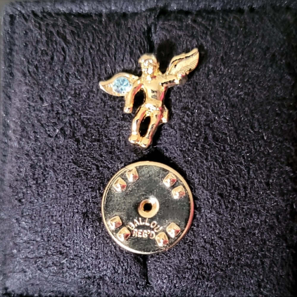 Vtg Angel/Cherub Pin